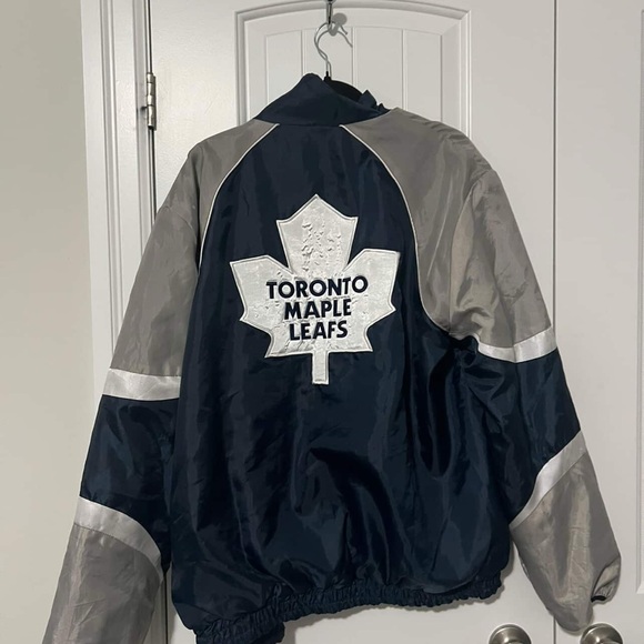 1990s Toronto Maple Leafs Unisex Bomber Jacket - Picture 3 of 5